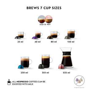 Nespresso by Delonghi Vertuo White Coffee Machine
